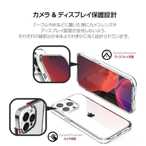 motomo iPhone 13 Pro Max用INO Achrome Shield Case Chrome Gold MT22160I13PMGD-イメージ11