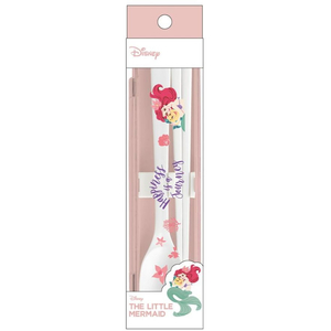 アスベル 箸 スプーンセット リトルマーメイド 18.5cm C LM24 FCF324N-A3536-イメージ2