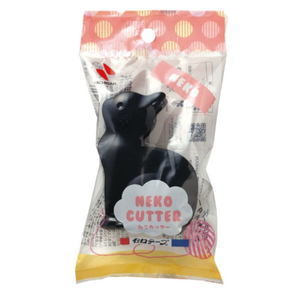 ニチバン セロテープネコカツタ－黒猫ＣＴ１５ＮＥＫＮ 黒 CTﾈｺｶﾂﾀ-ｸﾛﾈｺCT15NEKN-イメージ1
