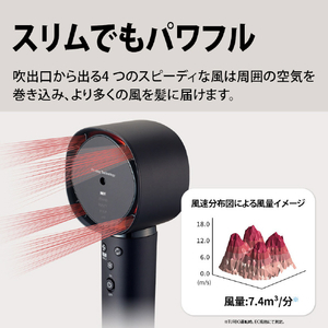 シャープ プラズマクラスタードレープフロードライヤー Plasmacluster Beauty ホワイト系ルミナスホワイト IBWX901W-イメージ10
