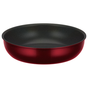 サーモス デュラブルシリーズ 取っ手のとれるフライパンKVD(24cm) ディープレッド KVD-024-DR-イメージ1