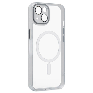 miak iPhone 13用レンズガード一体型MagSafe対応クリアケース スモーキークリア MA52160I13-イメージ1