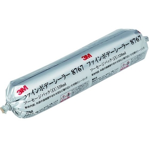 3M ファインボデーシーラー ソーセージパック 8767 白 320ml 8767 FC051XP-8358900-イメージ1