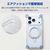 エレコム iPhone 17用ハイブリッドケース MAGKEEP スタンド シルバー PM-A25AMAGSTSV-イメージ6