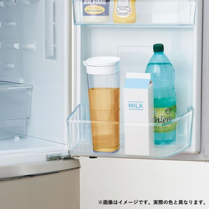 アスベル 冷水筒 ドリンク・ビオ 1.1L グレー FCF325N-A8034-イメージ3