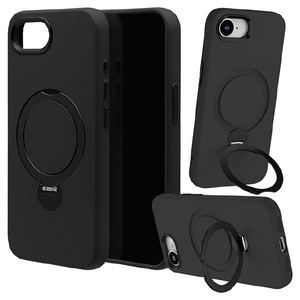 ラスタバナナ iPhone17e/16e用 ZEROSAFE Mellow 磁力充電 ブラック 9405IP6EZSMBK-イメージ1
