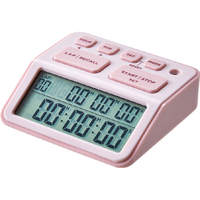 キングジム 学習タイマー ルラップ ピンク LLT10-P