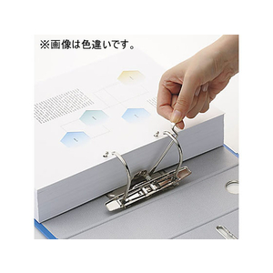 ハピラ レバー式アーチファイル A4タテ とじ厚28mm イエロー F187924-SGLAF5YE-イメージ4