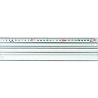 シンワ アルミ直尺「スーパーアル助」300mm 65340 FC705WF-1589864