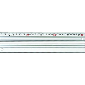 シンワ◆取引終了◆ シンワ/アルミ直尺「スーパーアル助」300mm 65340 FC705WF-1589864-イメージ1
