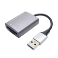 ミヨシ SDカードリーダ・ライタ USB3．2Gen1対応 USB-A [USR-ASD1] ダークシルバー USR-ASD1/DS