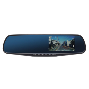 TOHO ミラー型1カメラドライブレコーダー（HD録画） DIXIA ブラック DXMR720-イメージ1
