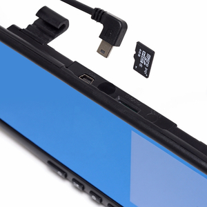 TOHO ミラー型1カメラドライブレコーダー（HD録画） DIXIA ブラック DXMR720-イメージ7