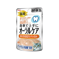 アイシア 国産 健康缶パウチ オーラルケア まぐろペースト 40g FC843PM-KZJ-9