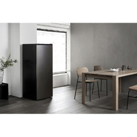 ツインバード HF-E916B 161L 前開きタイプフリーザー ブラック