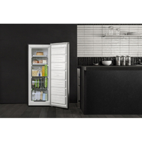 ツインバード HF-E916B 161L 前開きタイプフリーザー ブラック