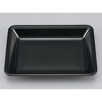 シーピー化成 発泡トレー 新LQ18-33 黒 100枚 FCG357V-00365495