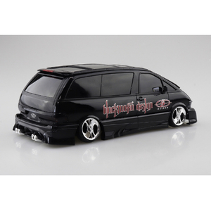 アオシマ 1/24 ブラックマフィア TCR11W エスティマ '98 (トヨタ) ザ・チューンドカー No.96 ｻﾞﾁﾕ-ﾝﾄﾞｶ-96TCR11Wｴｽﾃｲﾏ-イメージ2