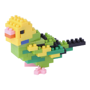 カワダ ナノブロック セキセイインコ グリーンオパーリン NBC_167 NBC167セキセイインコグリ-ンオパ-リン カワダ ナノブロック セキセイインコ グリーンオパーリン NBC_167 NBC167セキセイインコグリ-ンオパ-リン