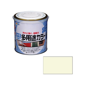 アサヒペン 水性多用途カラー 0.7L ミルキーホワイト FC733PM-イメージ1