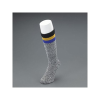 エスコ 超厚地ソックス 24-27cm FCE214H-EA354VE-26