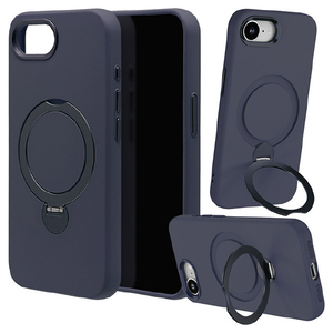 ラスタバナナ iPhone17e/16e用 ZEROSAFE Mellow 磁力充電 ネイビー 9406IP6EZSMNV-イメージ1