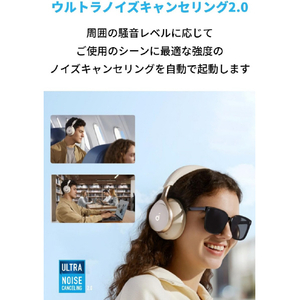 Anker ヘッドホン Soundcore Space One ホワイト A3035021-イメージ3