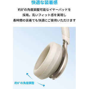 Anker ヘッドホン Soundcore Space One ホワイト A3035021-イメージ5