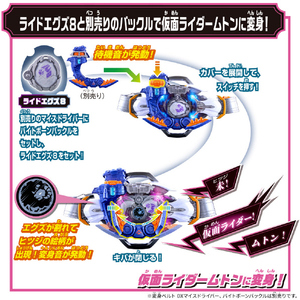 バンダイ DXライダーエグズセット01 DXﾗｲﾀﾞ-ｴｸﾞｽﾞｾﾂﾄ01-イメージ4