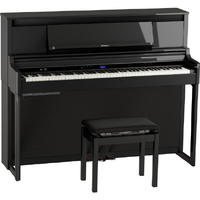 ローランド 電子ピアノ LXシリｰズ 黒鏡面 LX6PES