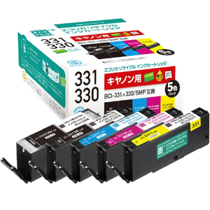 エレコム エコリカリサイクルインク ECI-C331-5P-イメージ1