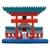 カワダ ナノブロック 厳島神社大鳥居 NBH_222 NBH222ｲﾂｸｼﾏｼﾞﾝｼﾞﾔｵｵﾄﾘｲ-イメージ3