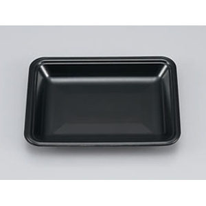 シーピー化成 発泡トレー 新LL15-25 黒 100枚 FCG358V-00375192-イメージ1