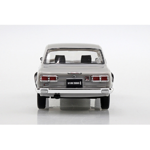 アオシマ 1/32 ニッサン C10 スカイライン 2000GT-R (シルバー) 楽プラ スナップキット No.16-SV Aﾗｸﾌﾟﾗ16SVC10GTRｼﾙﾊﾞ--イメージ6