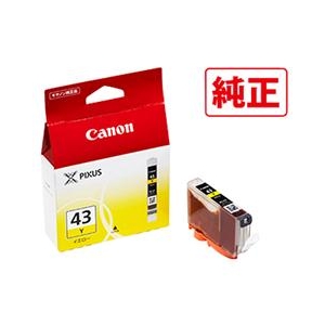 キヤノン インクカートリッジ イエロー BCI43Y キヤノン インクカートリッジ イエロー BCI43Y