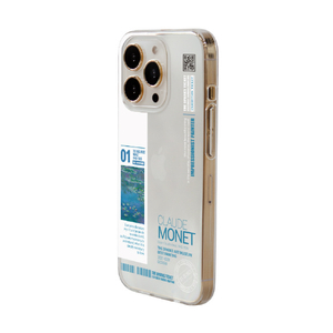 Dparks iPhone 14 Pro用ソフトクリアケース モネ DS24162I14P-イメージ2