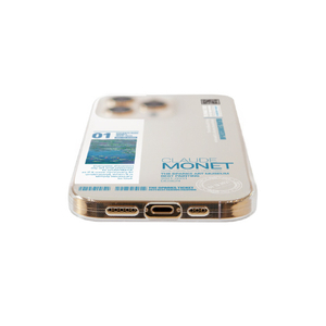 Dparks iPhone 14 Pro用ソフトクリアケース モネ DS24162I14P-イメージ4