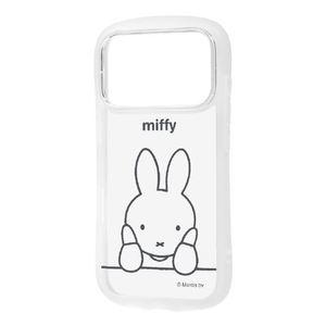 レイ・アウト iPhone 18 Pro用 / 17 Pro用 / ミッフィー / Puffull 衝撃吸収 バンパー ハイブリッドケース / ミッフィー/スタンダード4 RC-BP58CMD2C/MFA4-イメージ1