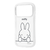 レイ・アウト iPhone 18 Pro用 / 17 Pro用 / ミッフィー / Puffull 衝撃吸収 バンパー ハイブリッドケース / ミッフィー/スタンダード4 RC-BP58CMD2C/MFA4-イメージ1