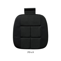 ボンフォーム 竹炭プレーンワイド 50×48cm(ヒップ型)BK FCS1659-5382-43BK