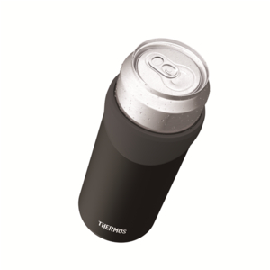 サーモス 保冷缶ホルダー ブラック JDU-501 BK-イメージ4