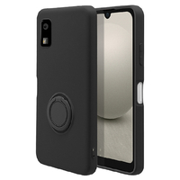 ラスタバナナ AQUOS wish3(SH-53D/A303SH/A302SH)用TPUリングケース ブラック 7562AQOW3TP