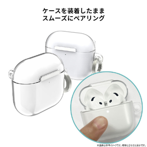 araree AirPods Pro 3 Nu：kin ハードクリアケース クリア AR28163APP3-イメージ7