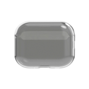 トリニティ AirPods Pro 3用衝撃吸収 クリアTPUケース スモーキーブラック TR-APP25-TC-CLBK-イメージ2