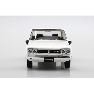 アオシマ 1/32 ニッサン C10 スカイライン 2000GT-R (ホワイト) 楽プラ スナップキット No.16-WH Aﾗｸﾌﾟﾗ16WHC10GTRﾎﾜｲﾄ-イメージ5