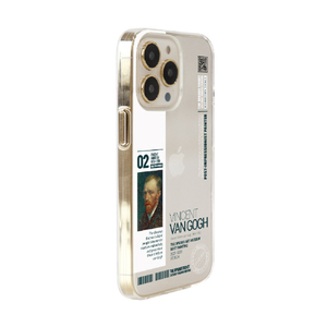 Dparks iPhone 14 Pro用ソフトクリアケース ゴッホ DS24163I14P-イメージ3