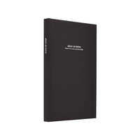 ナカバヤシ ドゥ ファビネ ブック式フリーアルバム B5 100年台紙 ブラック F023352-ｱH-B5B-141-D