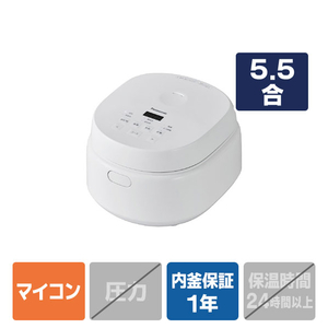 パナソニック マイコン炊飯ジャー(5.5合炊き) ホワイト SR-A110D-W パナソニック マイコン炊飯ジャー(5.5合炊き) ホワイト SR-A110D-W
