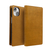 ABBI SIGNATURE iPhone 15用VINTAGE イタリアンレザー MagSafe対応ダイアリーケース タン ABS26163I15-イメージ1