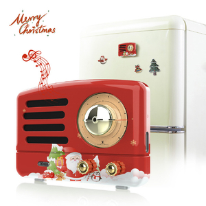 MUZEN PETA Bluetoothスピーカー クリスマスレッド MWQ1ICR-イメージ7